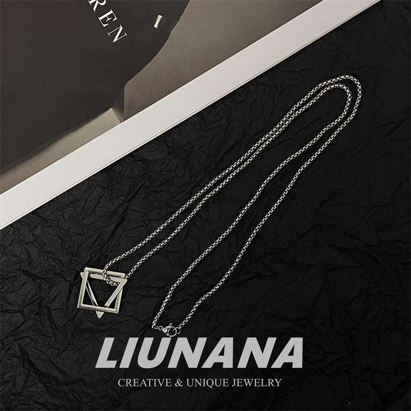 Women's & Men's & Geometric And Fashionable Hip Hop Pendant Necklaces