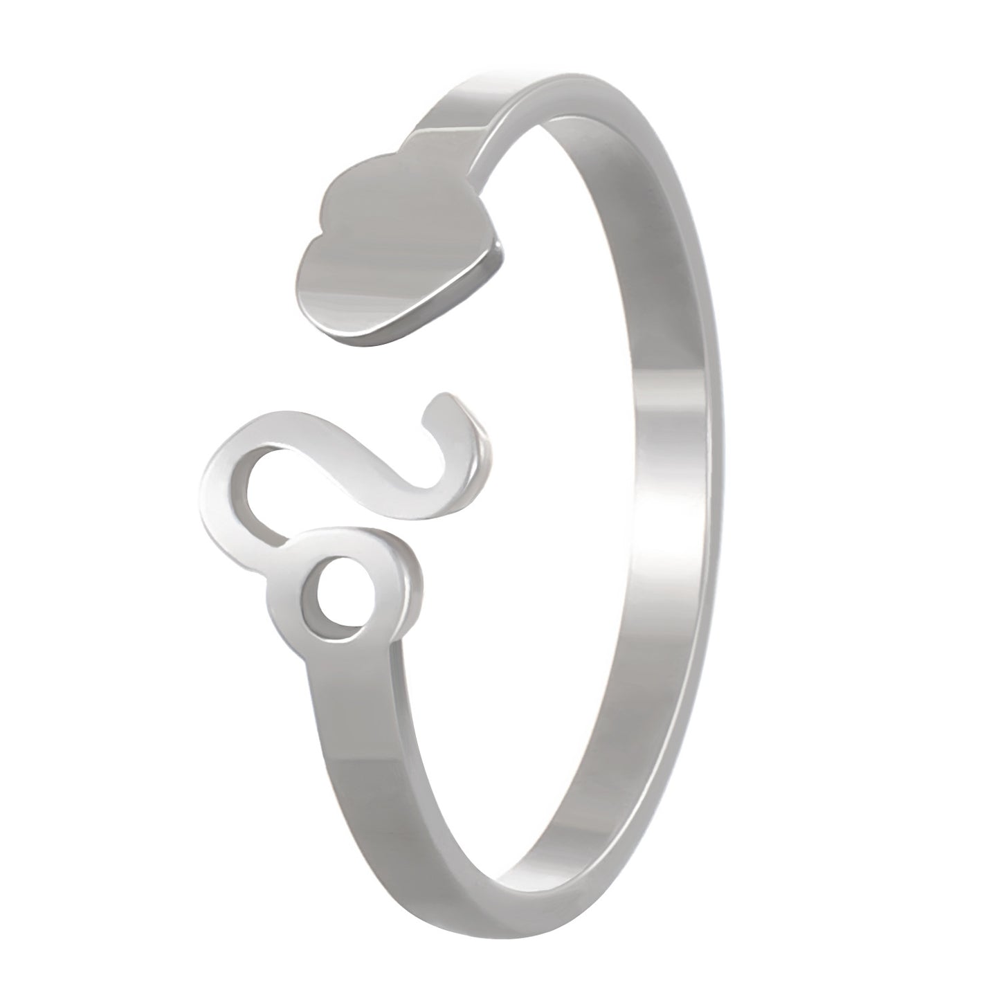 Konstellationen Dreidimensionale Liebe Kleine Finger Offene Ringe