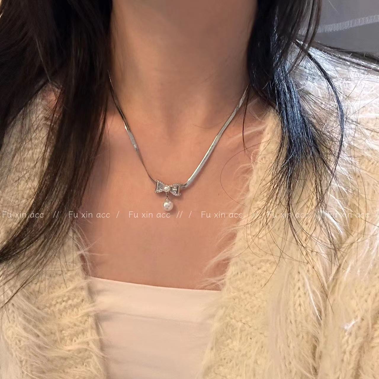 Pearl Pendant Niche Design Hot Clavicle Necklaces