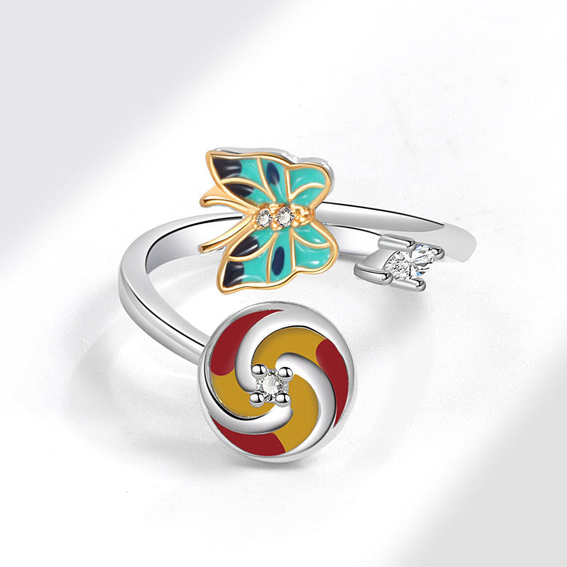 Adjustable Anxiety Relief Opening Decompression Dripping Rings