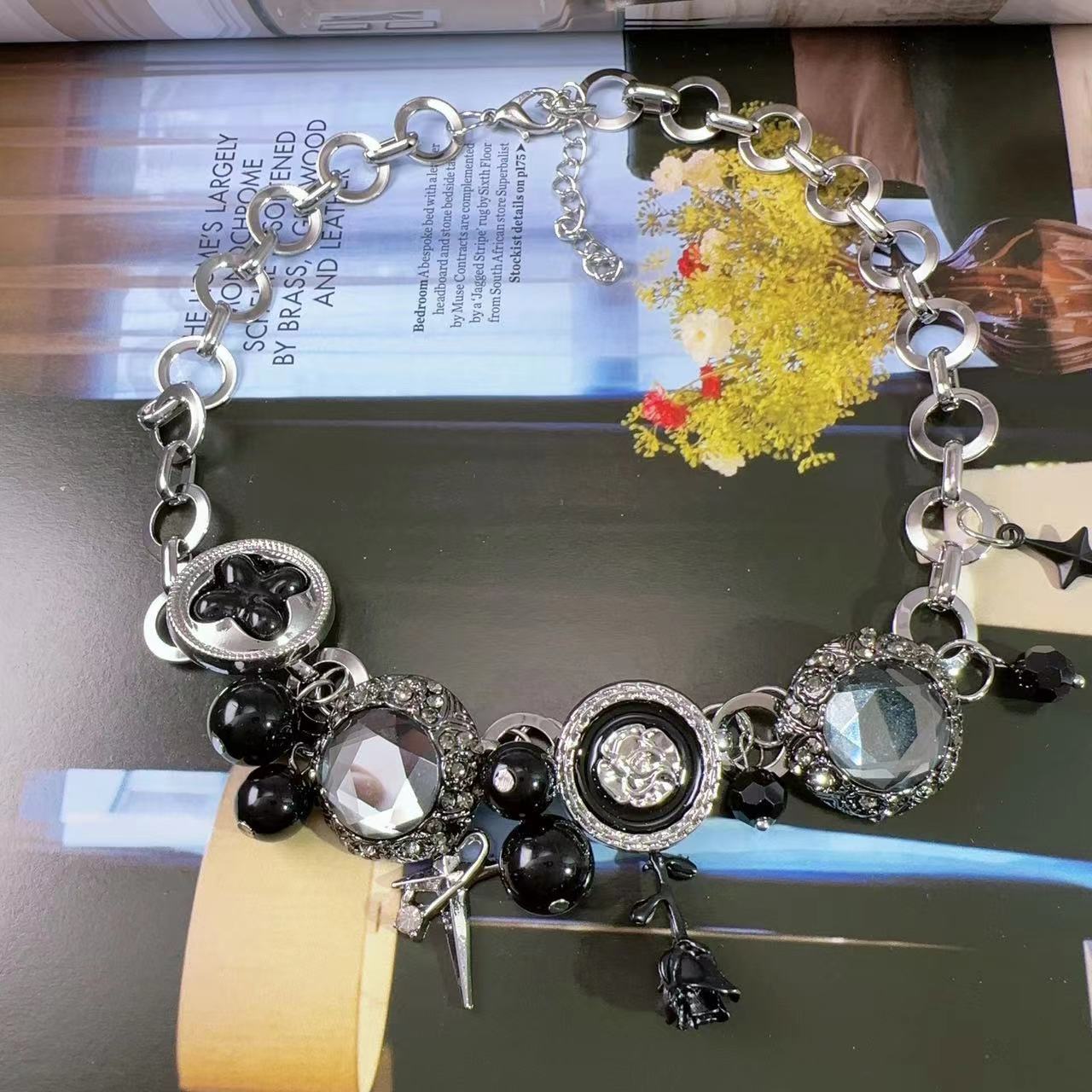 Hot Sweet Culture Exaggerated Gothic Punk Necklaces