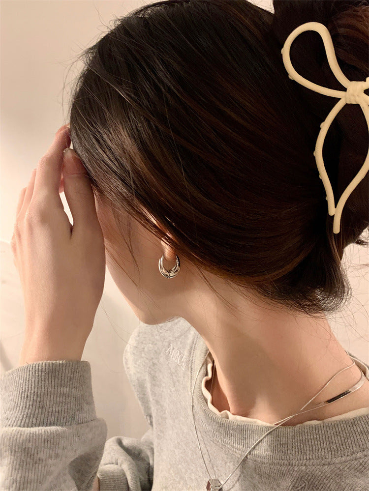 Women's Retro Metal For Indifference Trend Niche Earrings
