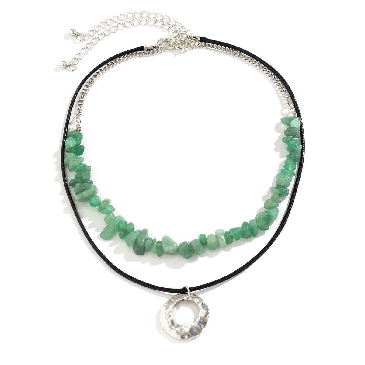 Women's Beaded Retro Simple Personality Wax Line Necklaces