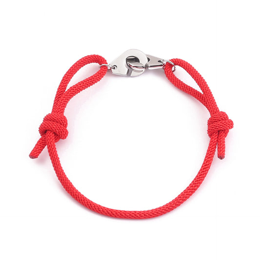 Women's & Men's & Handcuffs Adjustable Rope And Jewelry Boat Bracelets