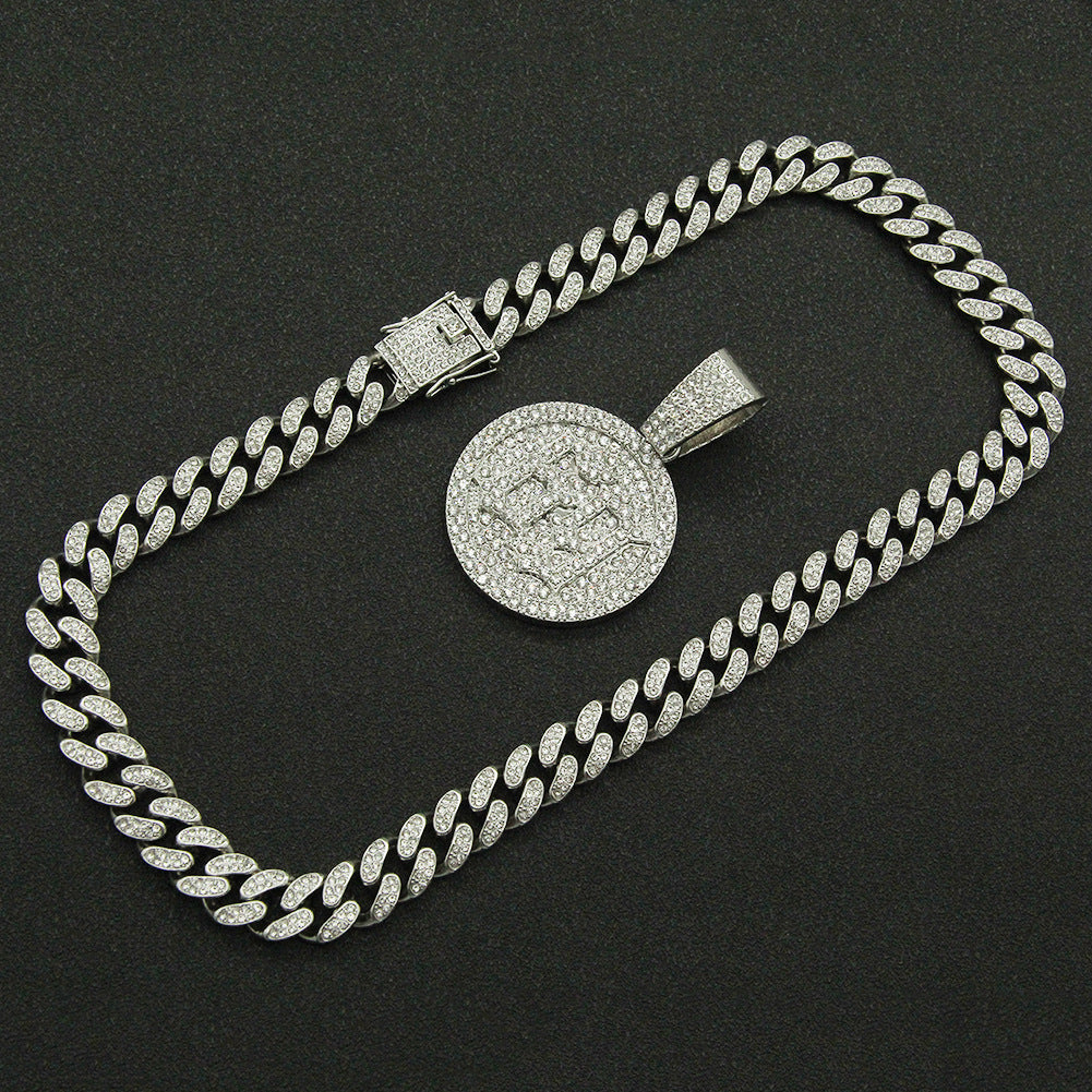 Pendant Cuban Link Chain Nightclub Street Necklaces