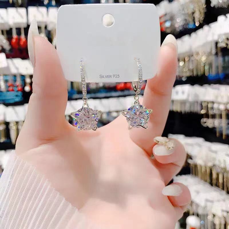 Modische, elegante Cat Eye Rhombus Schlankheits-Ohrringe für Damen