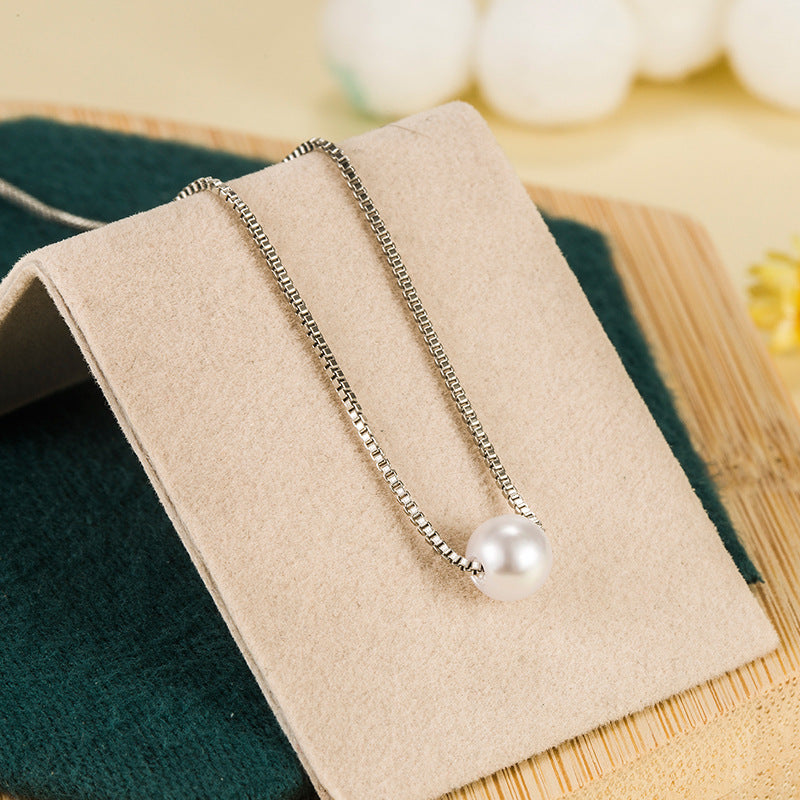 Pendentif en argent plaqué, chaîne de quille, ornement, colliers élégants