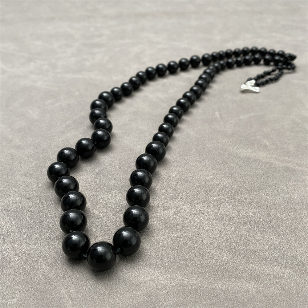 Beads Twin Light Luxury High-grade Cold Necklaces