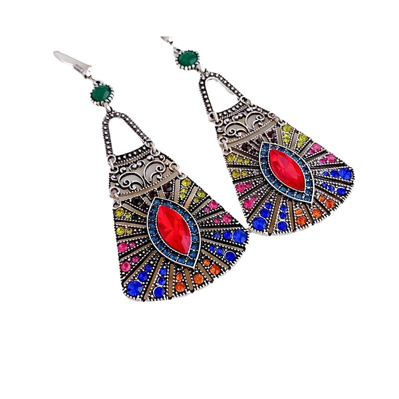 Women's Pink Heart-shaped Tassel Niche Design Fashion Earrings