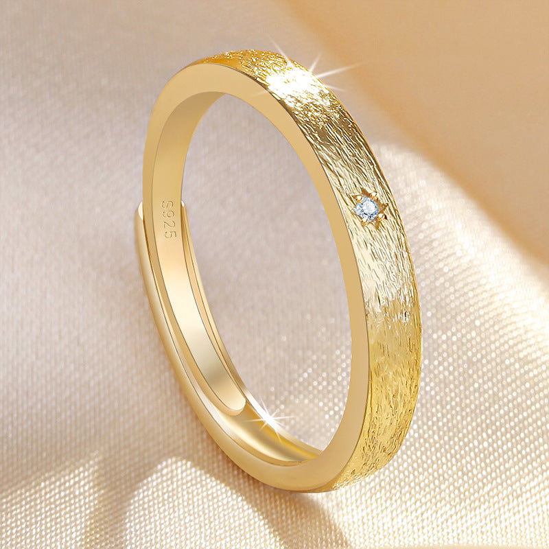 Personality Temperament Design Style Mild Luxury Rings