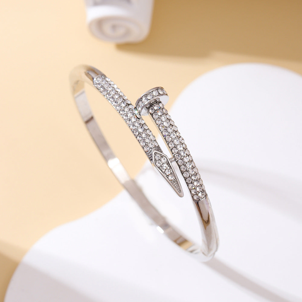 Fashion Style Digital Simple Temperament Light Luxury Bracelet