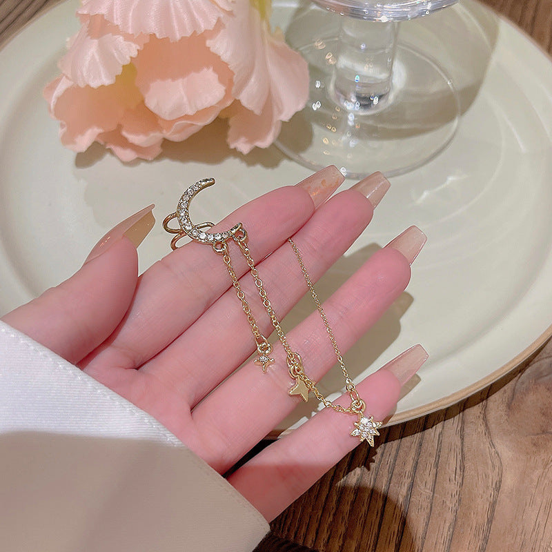 Sier Needle Light Luxury Minority Advanced Design Rings