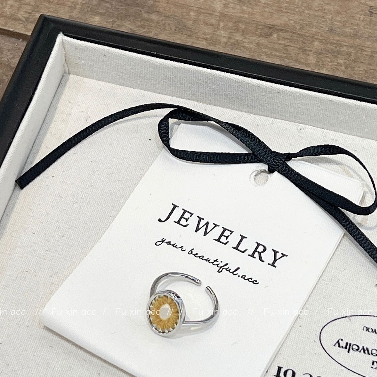 Color Open Female Fashion Temperament Style Index Rings