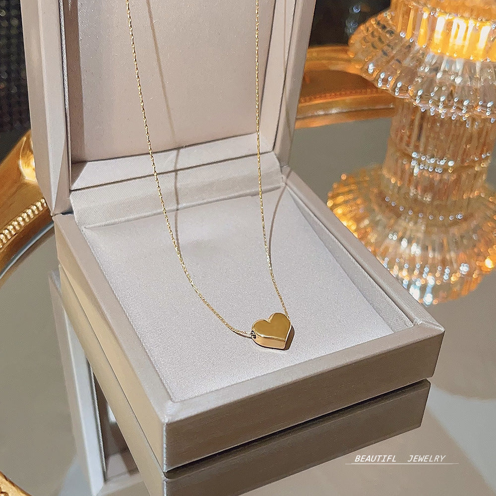 Style Love Titanium Steel Colorfast Sweater Necklaces