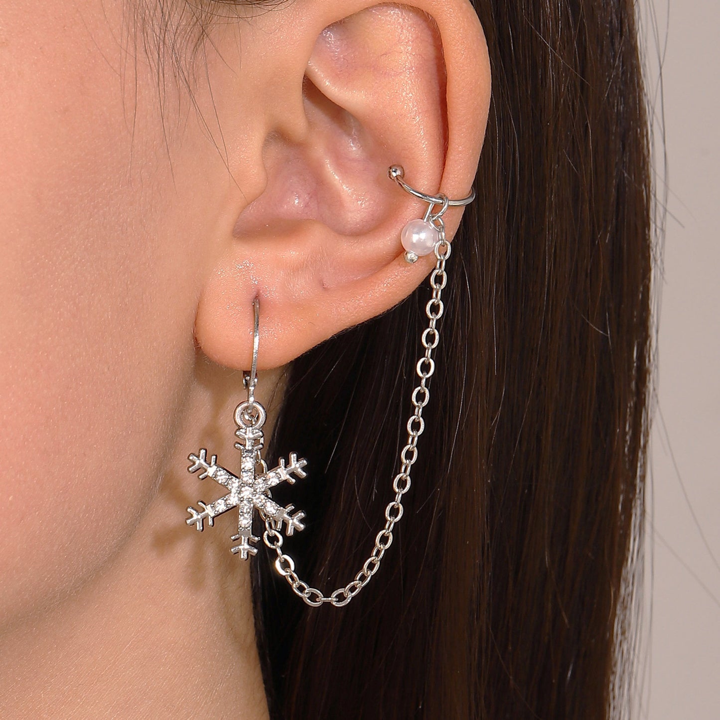 Clip d'oreille femme boucles d'oreilles de mode de luxe abordable