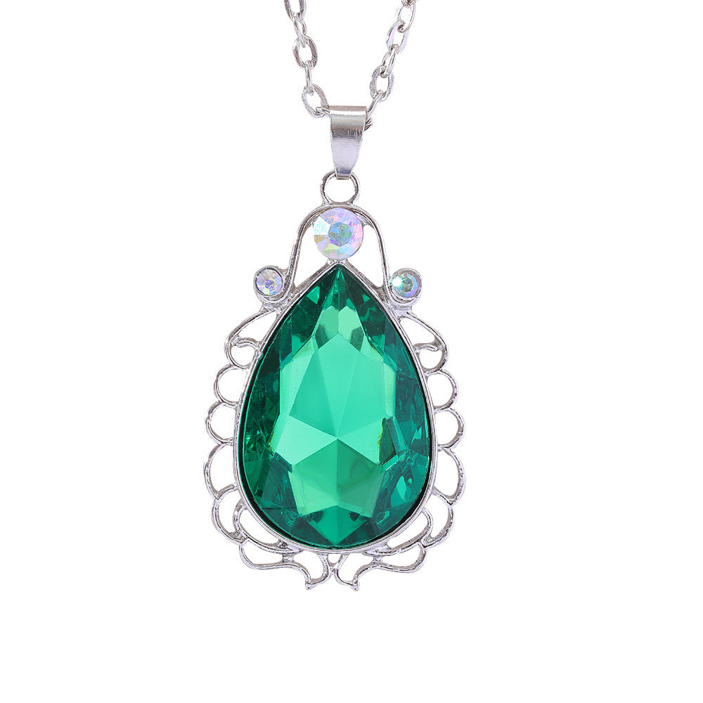Sophia Power Stone Princess Charm Pendant Necklaces