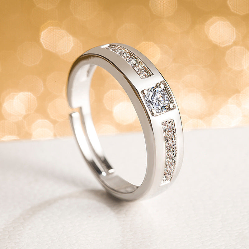 Women's & Men's & Couple And Zircon Fashion Trend Rings
