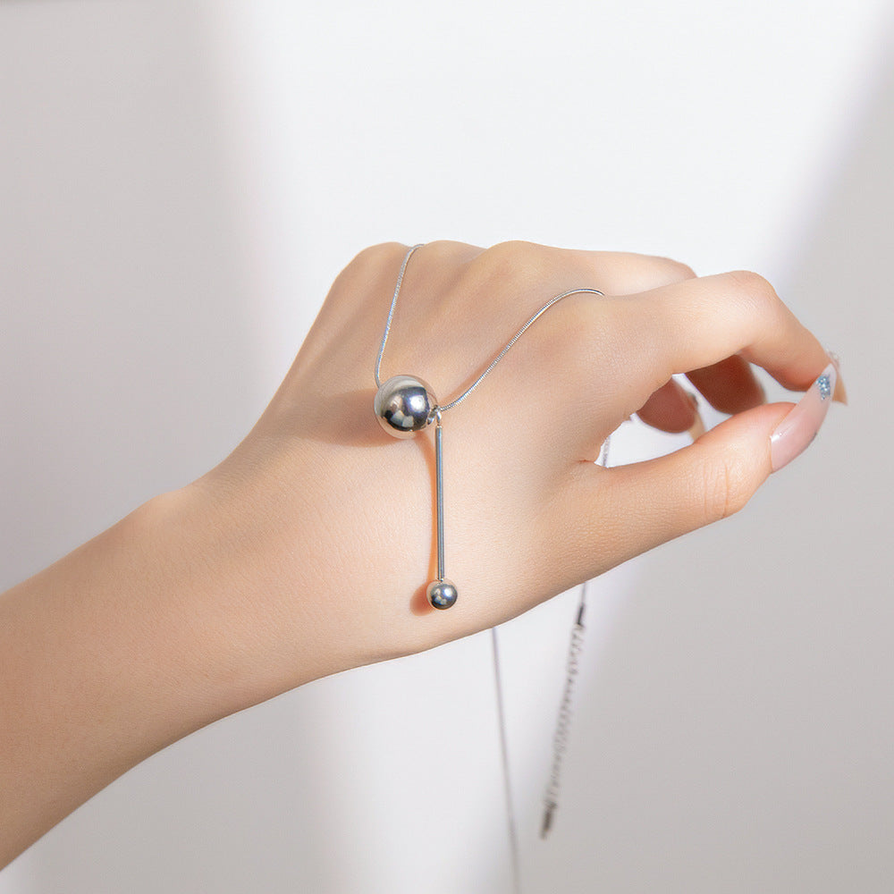 Women's Steel Exquisite Fully Jeweled Loving Heart Necklaces