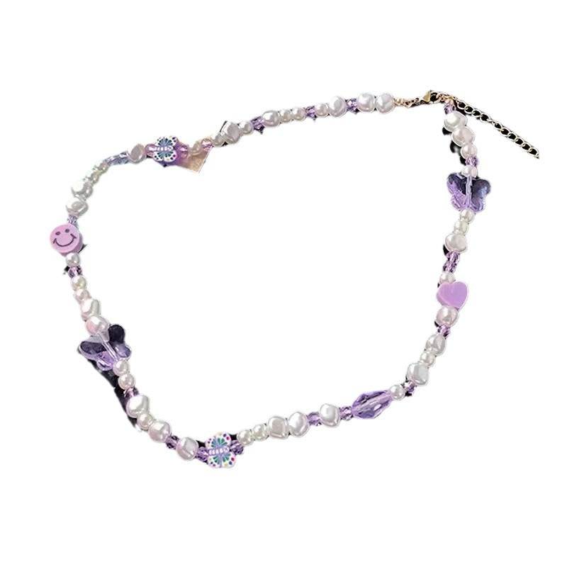 Femme Fil Perles Perle Pour Léger Luxe Minorité Colliers
