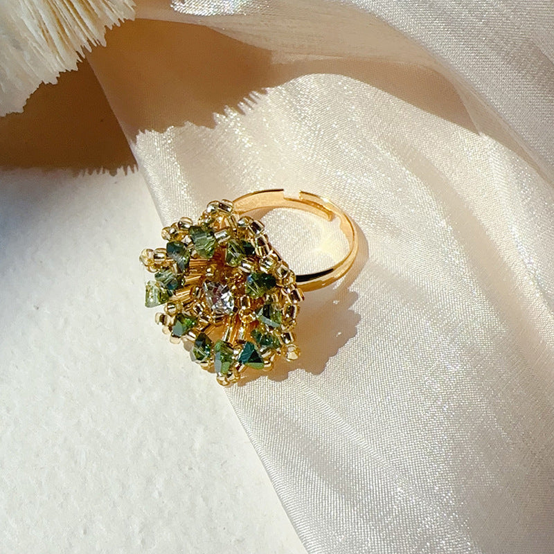 Nachtserie, helle Ölgemälde-Stil, schöne Himmelsringe