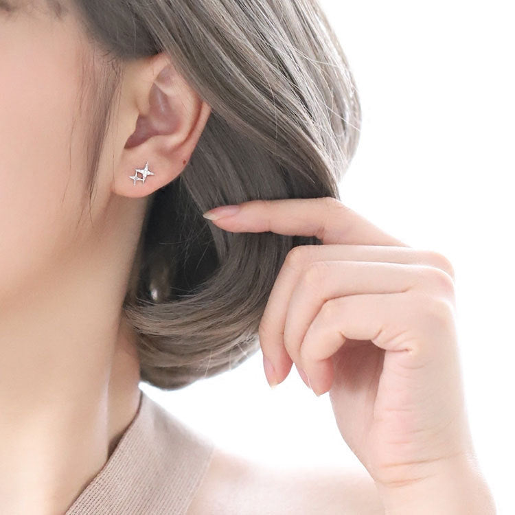 Ear Simple Fashionable And Versatile Temperament Earrings