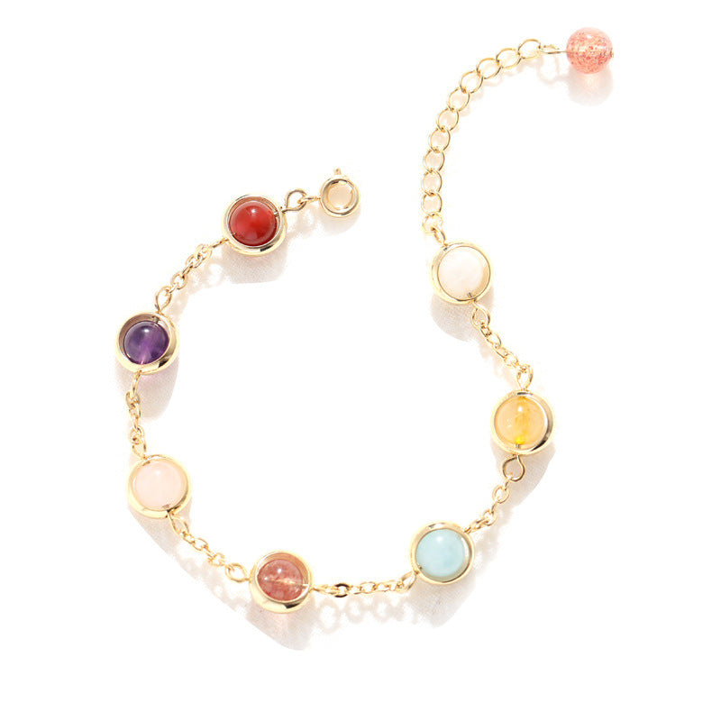 Korean Style Sweet Mori Colorful Lucky Bracelets