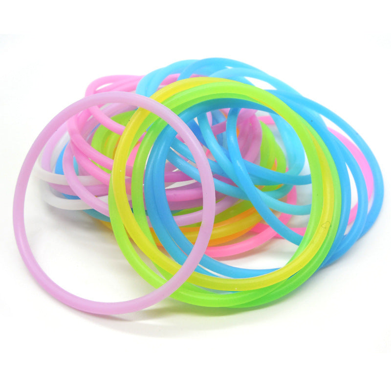 Rubber Band Silica Gel Thin Thread Warp Can Tie Bracelets