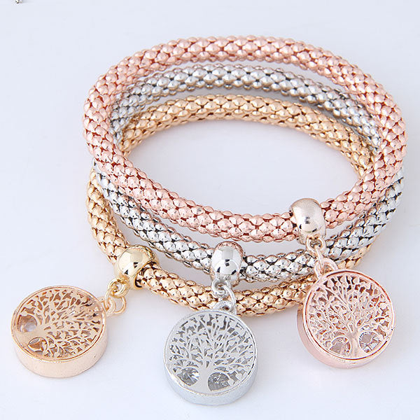 Exaggerated Corn Chain Stretch Creative Lucky Bracelets