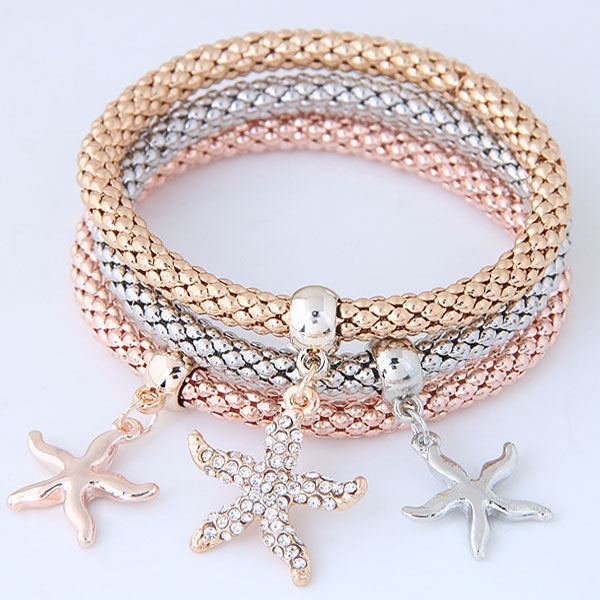 Exaggerated Corn Chain Stretch Creative Lucky Bracelets