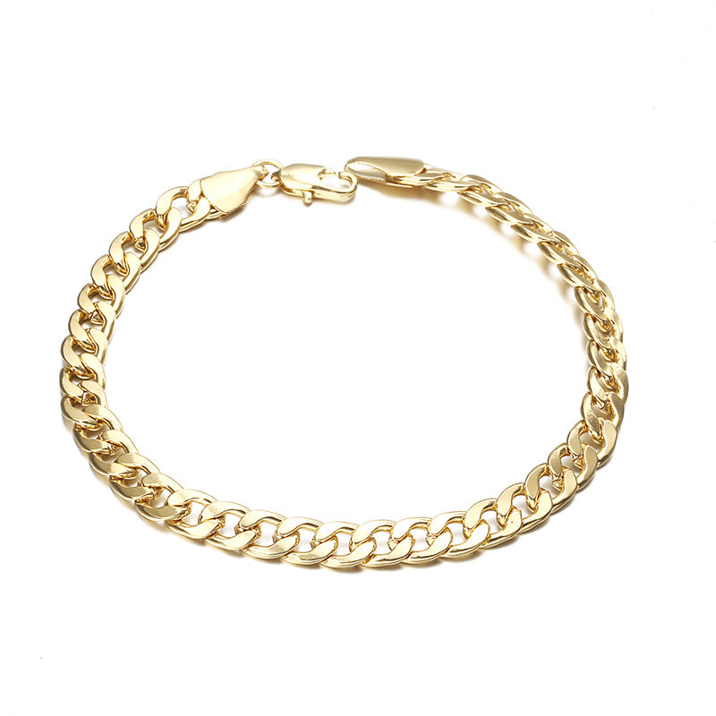 Men's Classic Attractive Casual Cool Gold Bracelets