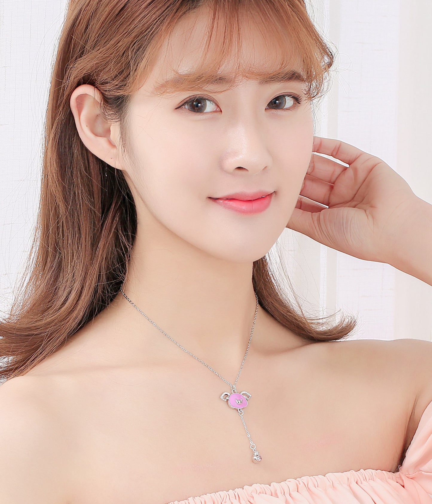 Clavicle Chain Versatile Gift Sweater Pig Necklaces