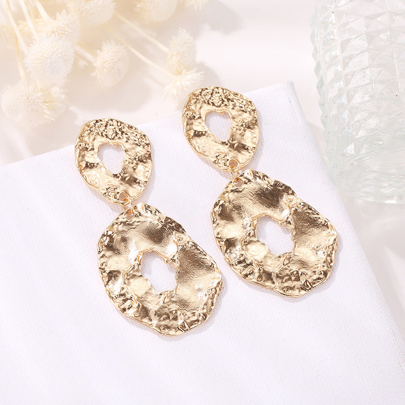 Women's Irregular Fashion Personality Geometry Ethnic Style Earrings