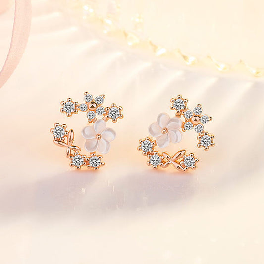 Women's Korean Style Elegant Bells Of Ireland Earrings