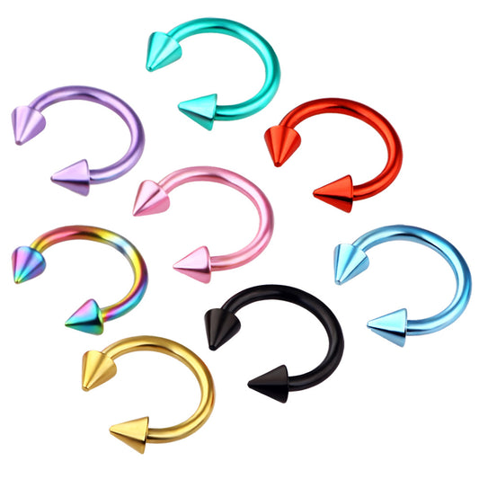 Titanium Type Ear Bone Nipple Human Rings