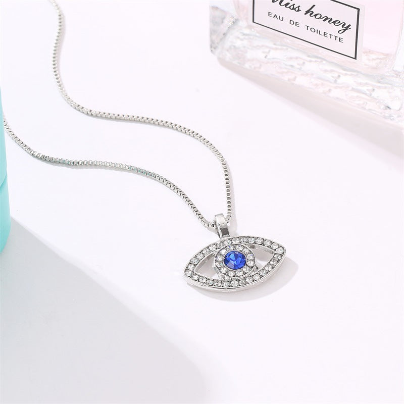 Devil's Eye Creative Blue Eyes Trend Necklaces