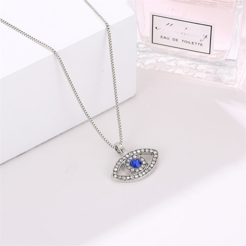 Devil's Eye Creative Blue Eyes Trend Necklaces