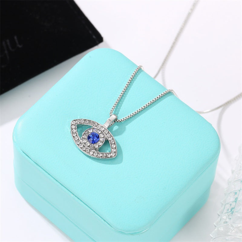 Devil's Eye Creative Blue Eyes Trend Necklaces