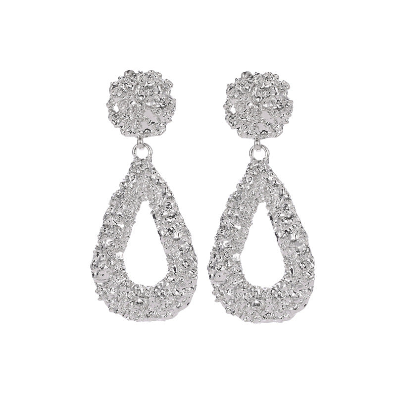 Boucles d'oreilles femme goutte d'eau style ethnique bohème