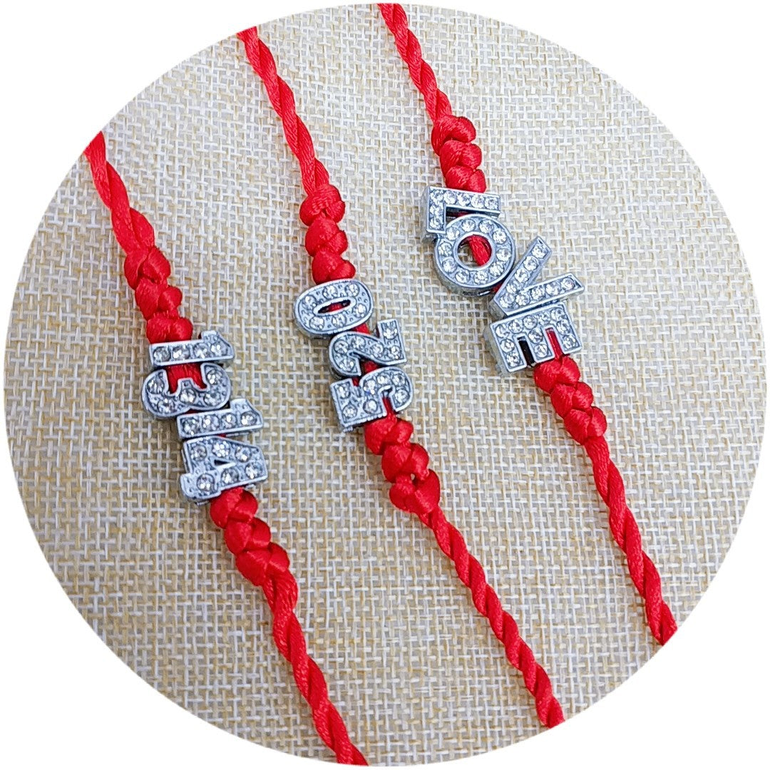 Dragon Boat Festival Jewelry Colorful Braided Rope Life Red Bracelets