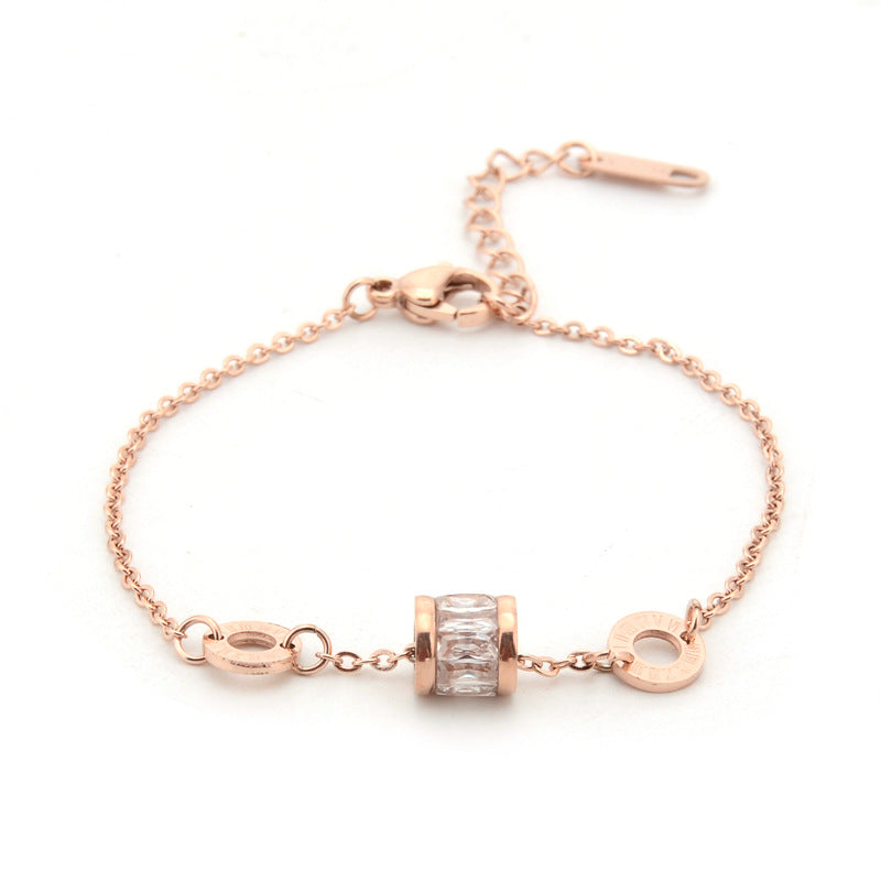 Girlfriends Life Advanced Design Rose Gold Bracelets