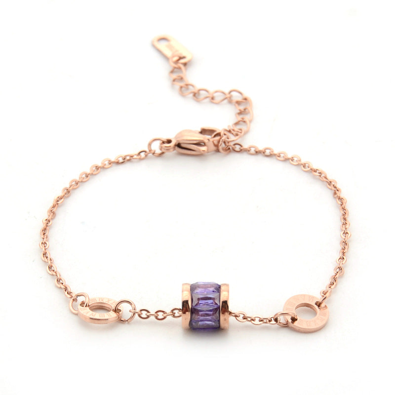 Girlfriends Life Advanced Design Rose Gold Bracelets