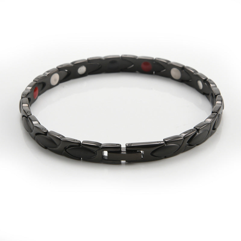 Men's Korean Style Titanium Steel Energy Fashion Bracelets