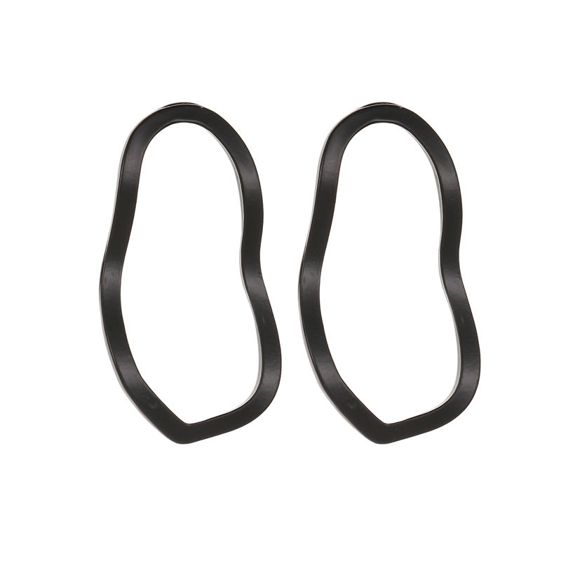 Geometric Irregular Fashion Dignified Hollow Twisted Earrings