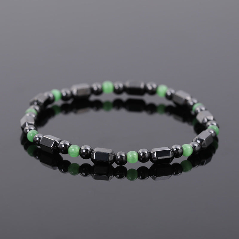 Fashion Black Magnet Ornament Health Stall Bracelets