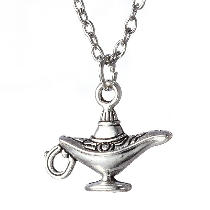 Women's & Men's Lamp Of Aladdin Personalized Retro Fashion Necklace