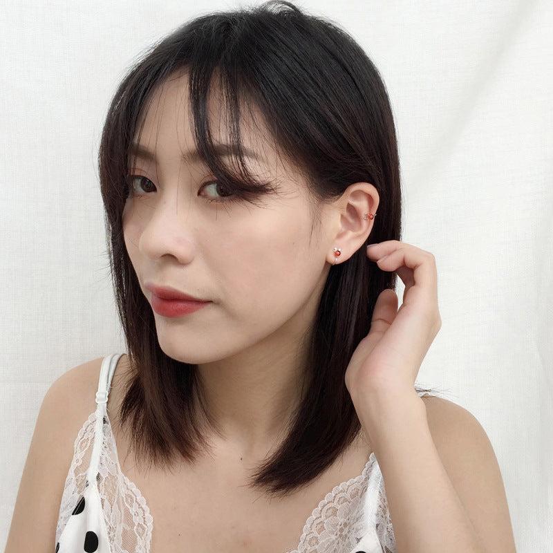 Mori Sweet Pearl Elk Horn Antlers Clips Ear Clip