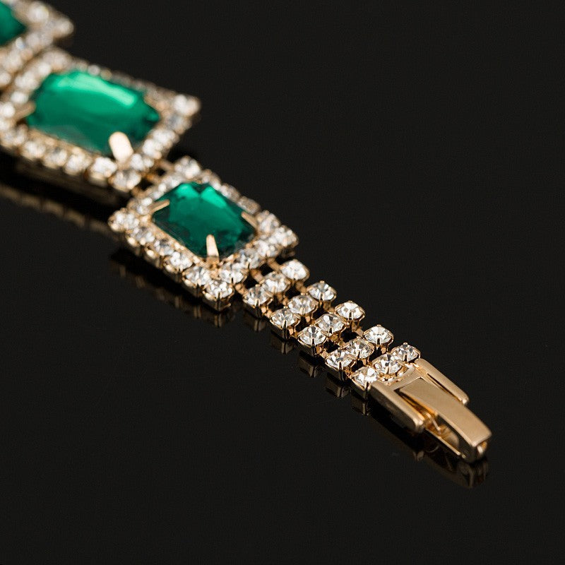 Women's Korean Style Fashion Electroplated Diamond Bracelet