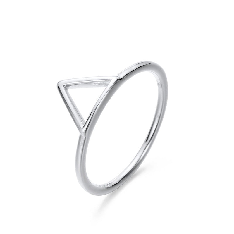 Simple Stainless Steel Creative V-shaped Female Bracelets