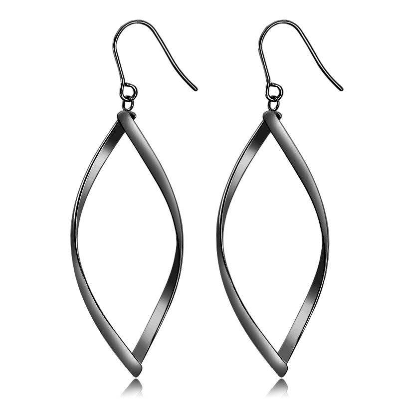 Women's Hook Simple Fashionable Temperamental Geometric Titanium Pendants
