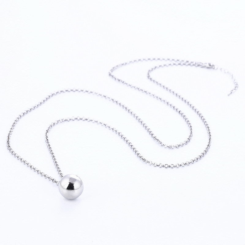 Women's Bell Music Box Long Sweater Chain Necklaces